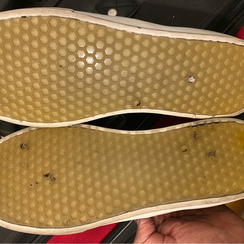 Celine Black and White Slip-On Sneakers - Picture 7 of 11